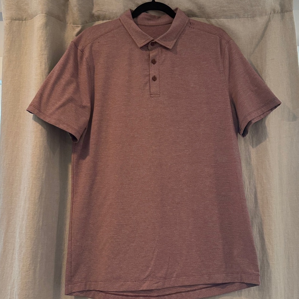 lululemon athletica Men's Polo Shirt in Maroon